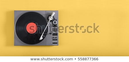 Zdjęcia stock: Record Player With Vinyl Record