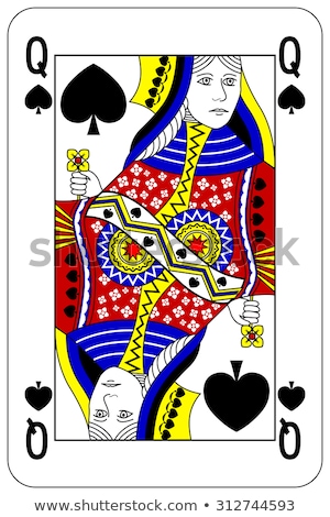 ストックフォト: Queen Of Spades