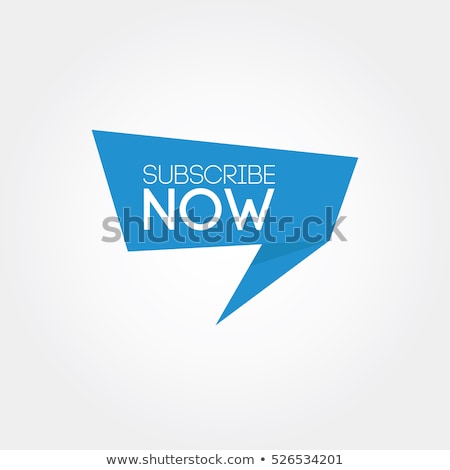 Stock photo: Subscribe Now Blue Vector Icon Design