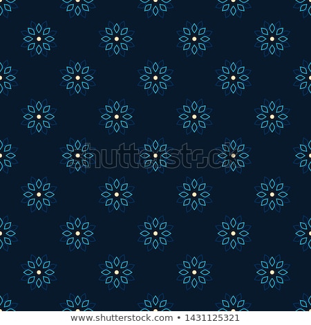 Foto stock: Victorian Damask Floral Pattern Abstract Flower Rose Fashion Seamless