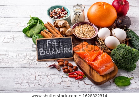 Stok fotoğraf: Fat Burning Products For Weight Losing