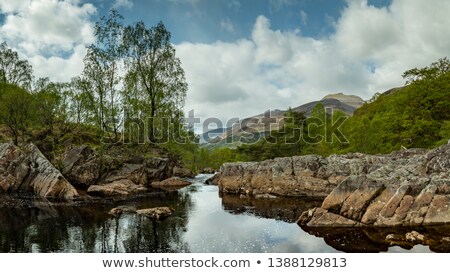 Stock fotó: West Highland Way At Summer Time