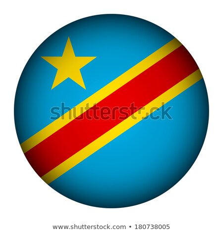 Stock photo: Button Democratic Republic Congo