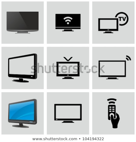 Stock photo: Abstract Television Icon