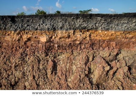 Stok fotoğraf: Geological Layers
