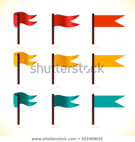 Stockfoto: Multicolored Flags Icon Set