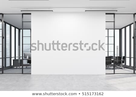 ストックフォト: Modern Office Reception 3d Rendering