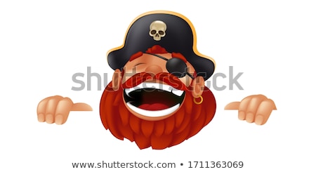 Foto d'archivio: Cartoon Drunk Pirate