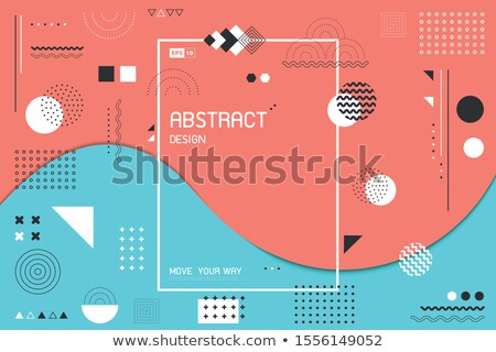 ストックフォト: Gradient Fluid Background Vector Poster Composition Annual Report Decoration Art Liquid Design I