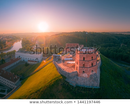 Stock fotó: City Of Vilnius - Panorama Of Old Town