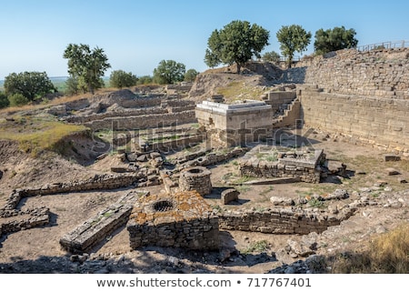 [[stock_photo]]: Ruins Of Ancient Legendary City Of Troy