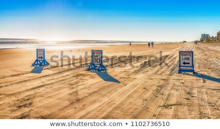 Stok fotoğraf: Spring Break Highway Sign