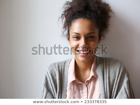 Foto stock: Natural Portrait Of A Young Lady