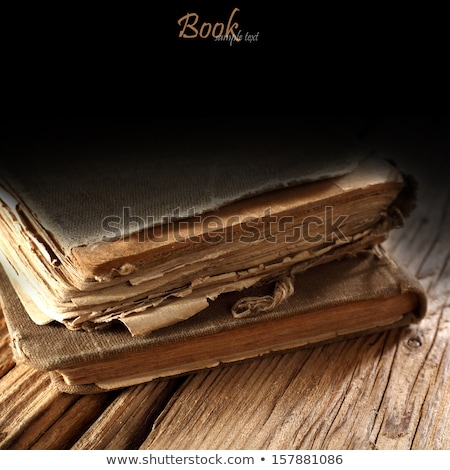 [[stock_photo]]: Two Old Closed Books