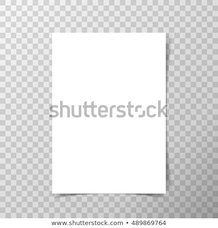 Stock photo: Blank Paper