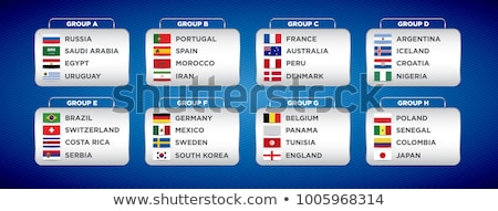 Stock photo: Germany And Senegal Flags