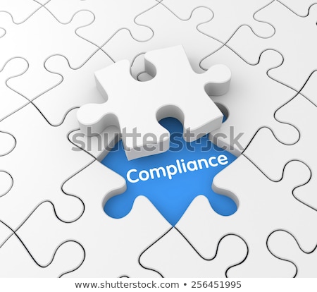 Stock photo: Puzzle With Word Audit