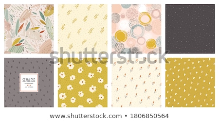 Stock fotó: Seamless Pattern With Pink Hearts