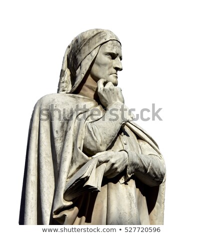 Stok fotoğraf: Statue Of Dante Alighieri In Verona