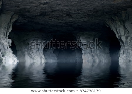 Сток-фото: Cave Reflections