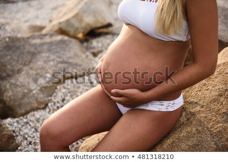 Stock foto: Picture Of Female Belly And Bikini