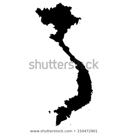 Stock photo: Map Of Vietnam