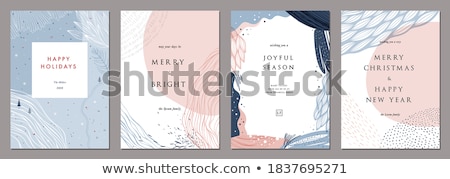 Stock fotó: Abstract Winter Background