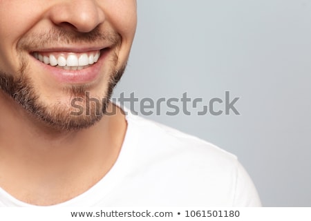 Сток-фото: Healthy Man Teeth