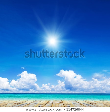 Сток-фото: Seascape On A Sunny Day