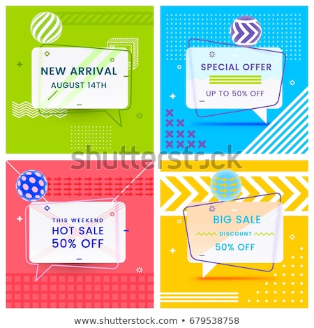 Stock photo: Big Sale Banner Template In Trendy Style