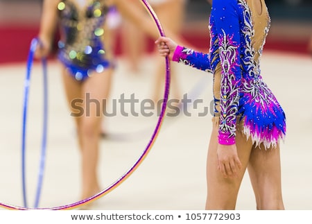 Zdjęcia stock: Rhythmic Gymnastics Competition