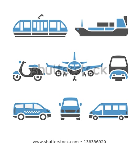 Zdjęcia stock: Monorail Icon Front View