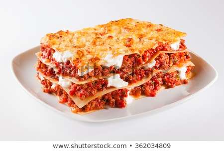 Сток-фото: Pork Lasagna