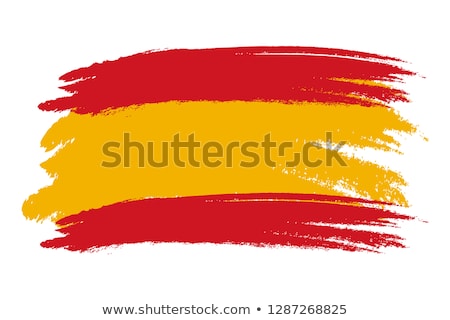 Stockfoto: National Flag Of Spain Grungy Effect
