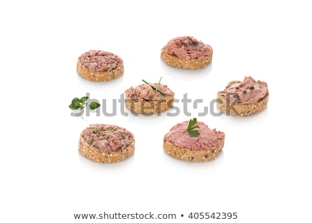 Zdjęcia stock: Toasted Bread And Pate