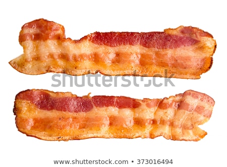 Foto stock: Crispy Strips Of Bacon