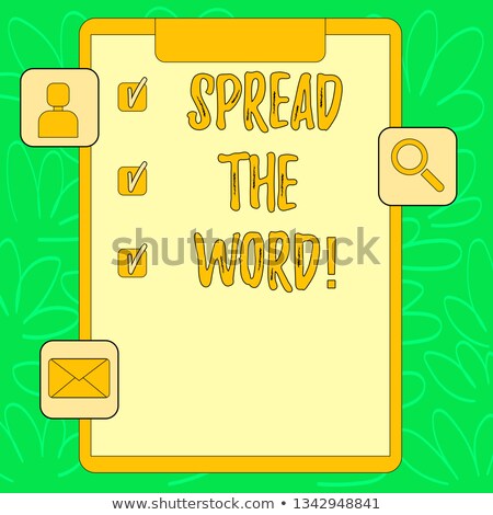 Zdjęcia stock: Increase Content Virality - Text On Clipboard