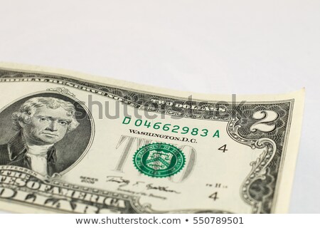 [[stock_photo]]: Two Dollar Bill Macro United States Money Closeup