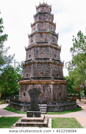 Stok fotoğraf: Vietnam Tower Of Celestial Lady In Hue City