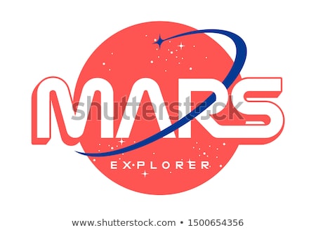 Foto stock: Space Moon Expedition Traveller Rocket