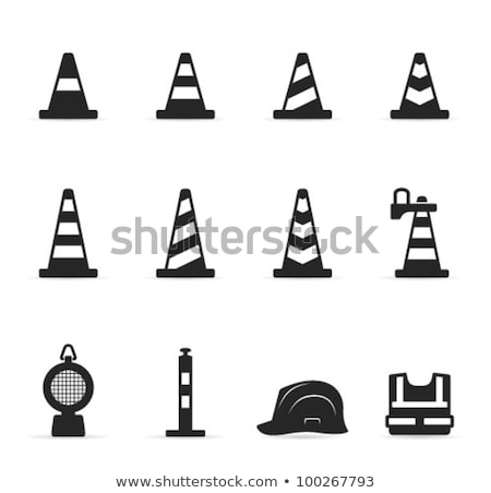 Stockfoto: Traffic Cone Icon