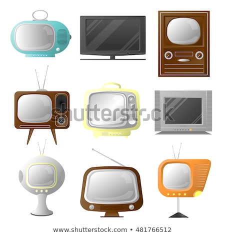 Zdjęcia stock: Stylish Retro Tv