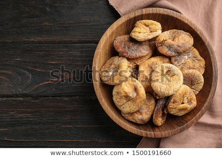 Foto stock: Figs In A Bowl