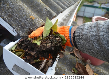 Stock photo: Gutter