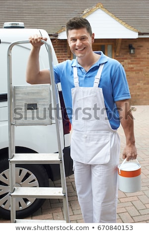 Foto d'archivio: Male And Female Manual Workers