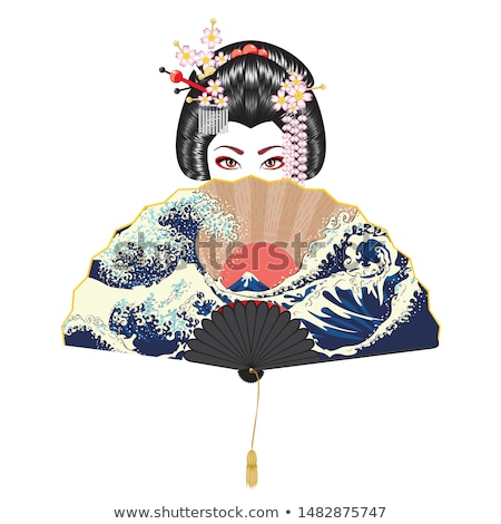 Foto stock: Geisha