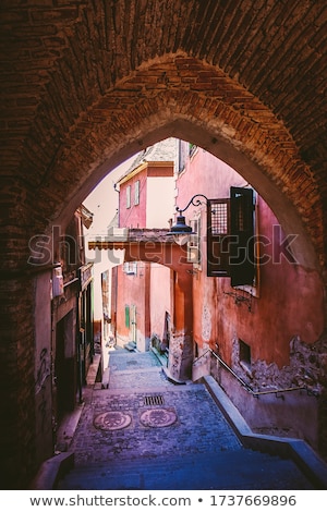 Сток-фото: Passage Stairs