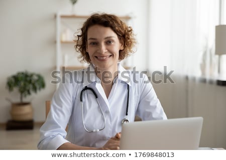 Сток-фото: Female Doctor Pediatrician