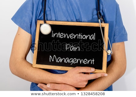 Stock photo: Interventional Pain Management Concept