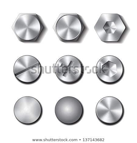 Stock photo: Steel Bolts